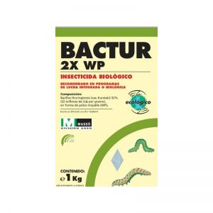 Insecticida biológico Bactur 2x WP